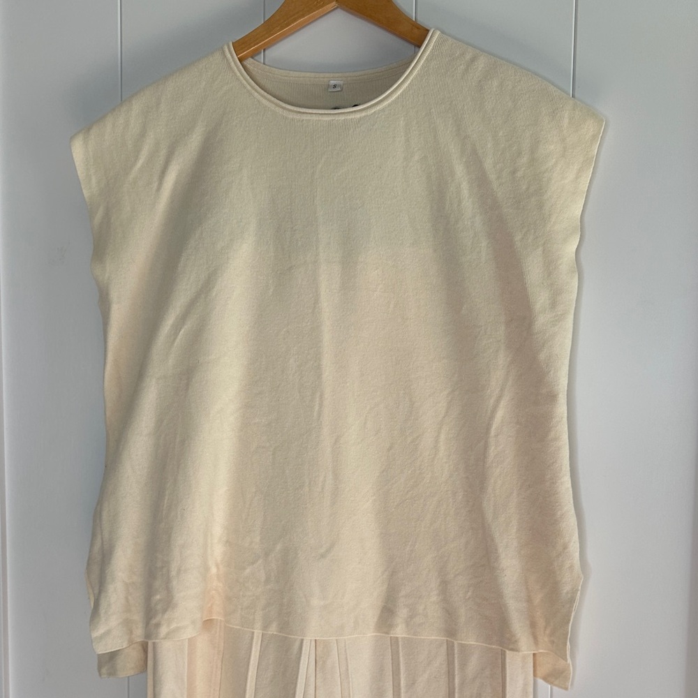 Cream Women's Top and Pants Set Size Small - Picture 2 of 9